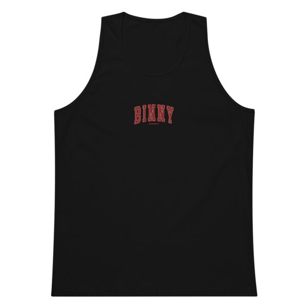 BINNY University Embroidered Sleeveless Tank - Image 2