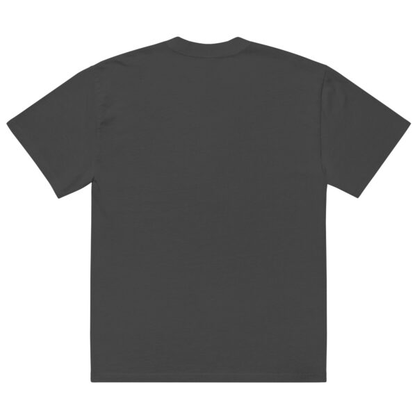 BINNY University Embroidered Oversized Faded Tee - Image 3