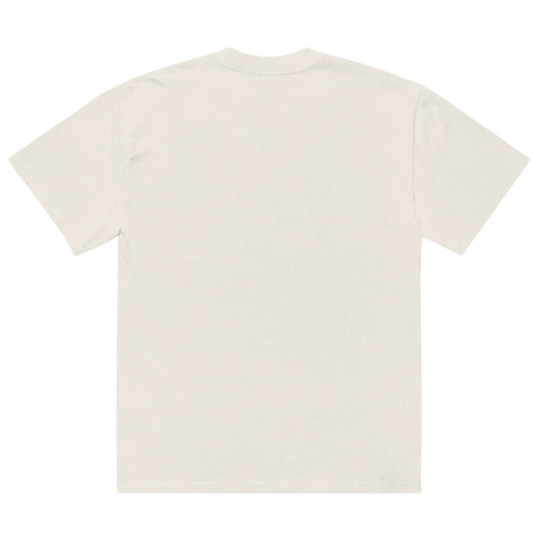 BINNY University Embroidered Oversized Faded Tee - Image 8