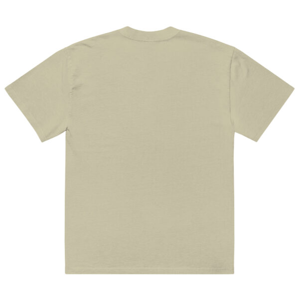 BINNY University Embroidered Oversized Faded Tee - Image 6