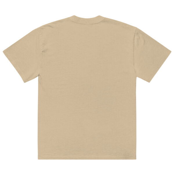 BINNY University Embroidered Oversized Faded Tee - Image 4